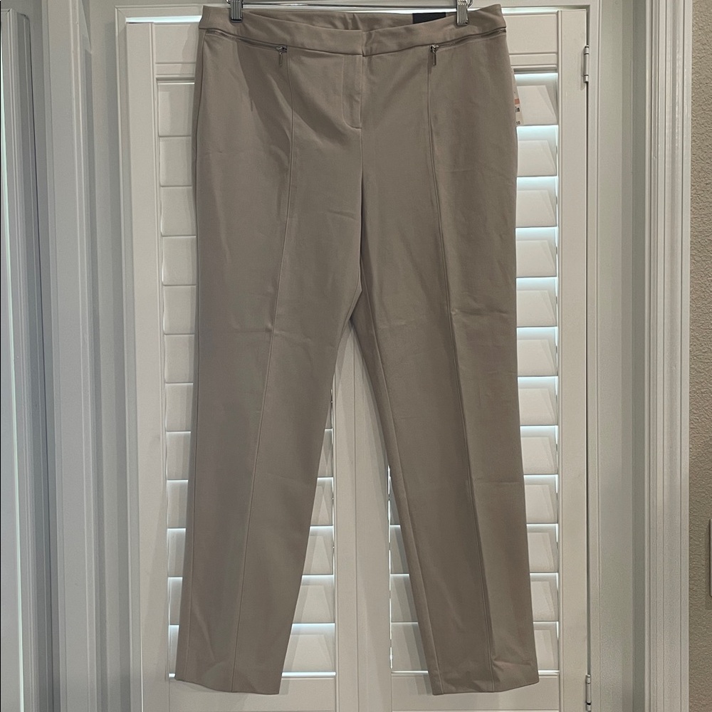 NWT! Alfani Slim Leg Tummy Control Pants Size 14W